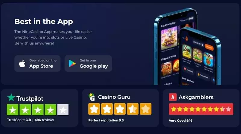 nine casino app 18