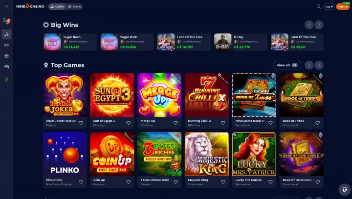 nine casino games 33