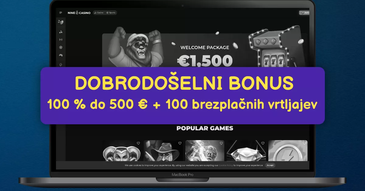 nine casino prijava