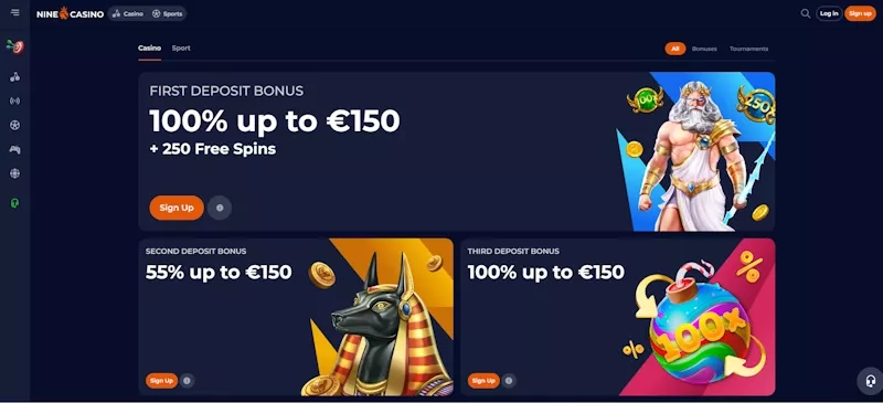 nine casino καζίνο