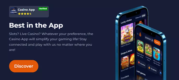 nine casino app download