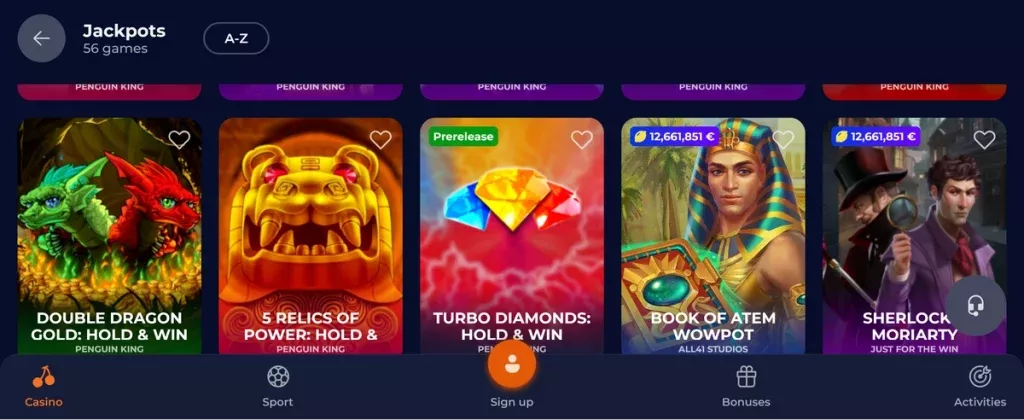 nine casino bonus bez vkladu
